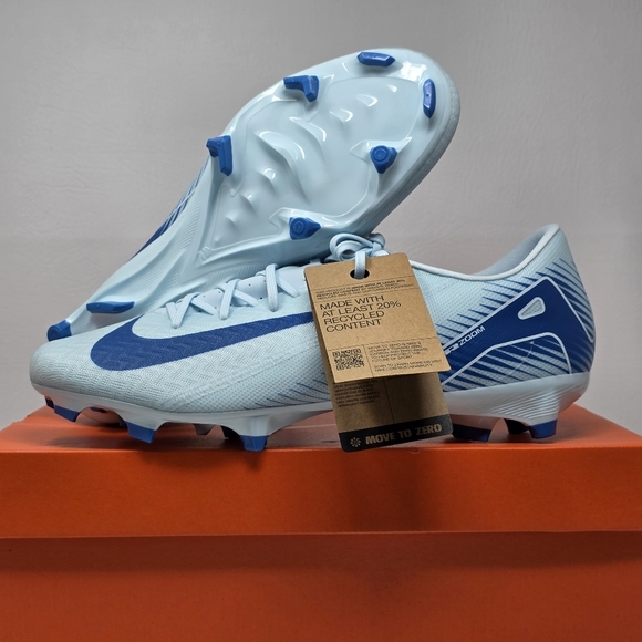 Nike Zoom Mercurial Vapor 16 Soccer Men's Size 11.5 Academy FG/MG FQ8374-400 New - Picture 1 of 11